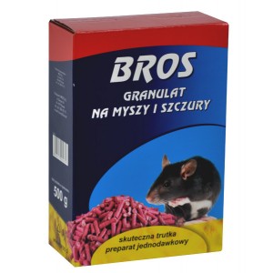 Bros granulat na myszy i szczury 500g