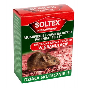 Soltex trutka na myszy i szczury w granulacie 200g